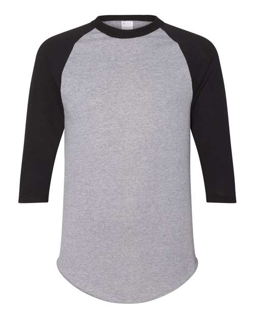 Augusta Sportswear Unisex Three-Quarter Raglan Sleeve Baseball Jersey T-Shirt 4420