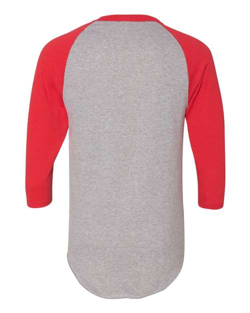 Augusta Sportswear Unisex Three-Quarter Raglan Sleeve Baseball Jersey T-Shirt 4420