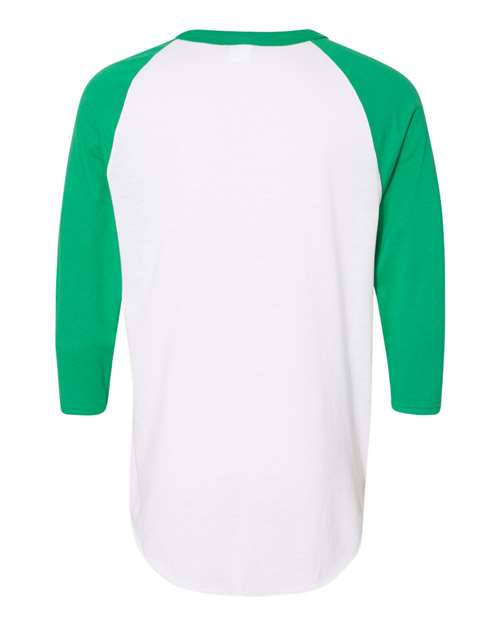 Augusta Sportswear Unisex Three-Quarter Raglan Sleeve Baseball Jersey T-Shirt 4420