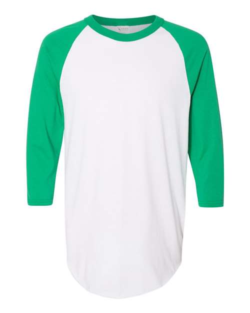 Augusta Sportswear Unisex Three-Quarter Raglan Sleeve Baseball Jersey T-Shirt 4420
