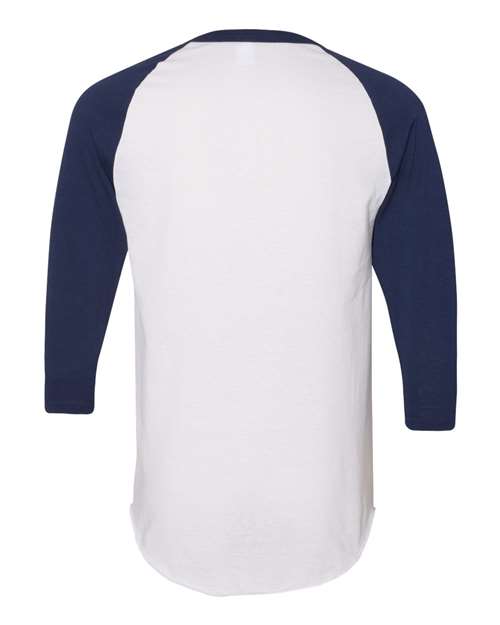 Augusta Sportswear Unisex Three-Quarter Raglan Sleeve Baseball Jersey T-Shirt 4420