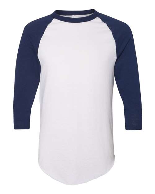 Augusta Sportswear Unisex Three-Quarter Raglan Sleeve Baseball Jersey T-Shirt 4420