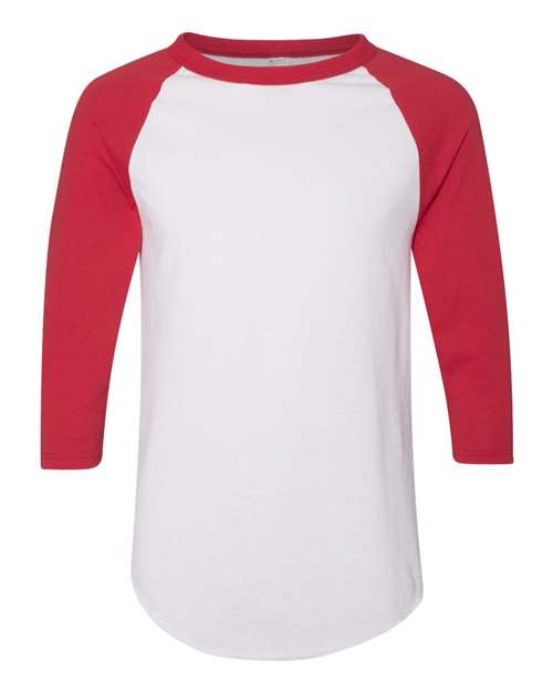 Augusta Sportswear Unisex Three-Quarter Raglan Sleeve Baseball Jersey T-Shirt 4420