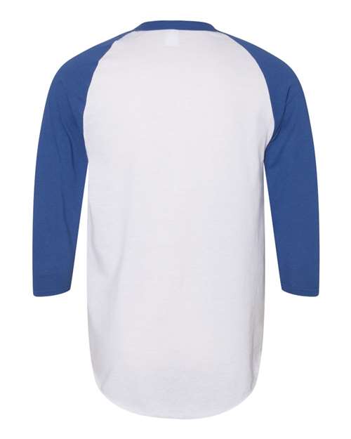 Augusta Sportswear Unisex Three-Quarter Raglan Sleeve Baseball Jersey T-Shirt 4420