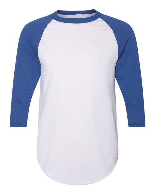 Augusta Sportswear Unisex Three-Quarter Raglan Sleeve Baseball Jersey T-Shirt 4420