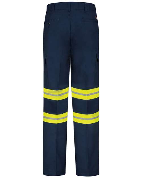 Red Kap Men's Enhanced Visibility Industrial Cargo Pants PT88E