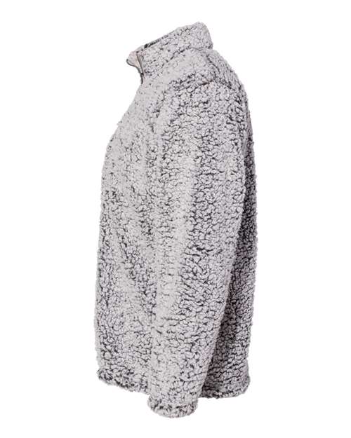 J. America Men's Sherpa Quarter-Zip Pullover 8454