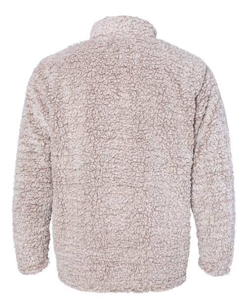 J. America Men's Sherpa Quarter-Zip Pullover 8454