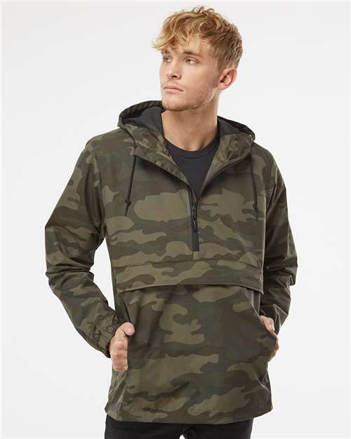 Independent Trading Co. Men's Nylon Anorak EXP94NAW