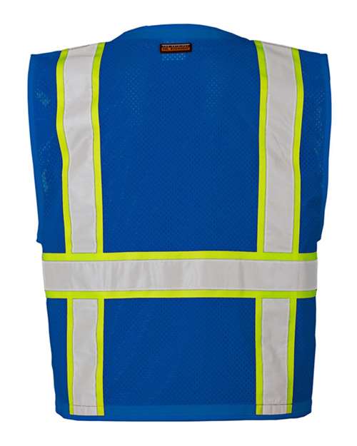 Kishigo Unisex EV Series® Enhanced Visibility Multi-Pocket Mesh Vest B100-111