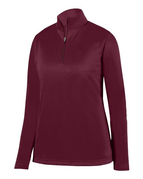 Augusta Sportswear Women's Wicking Fleece Quarter-Zip Pullover 5509