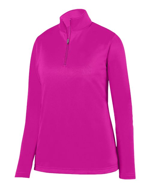 Augusta Sportswear Women's Wicking Fleece Quarter-Zip Pullover 5509