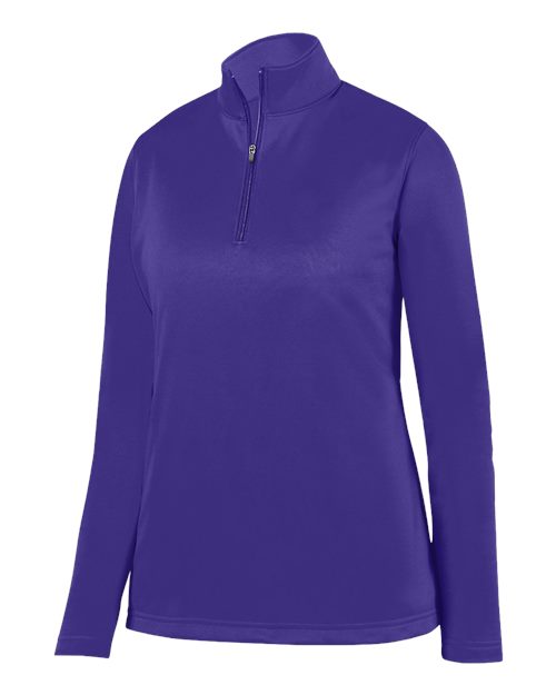 Augusta Sportswear Women's Wicking Fleece Quarter-Zip Pullover 5509