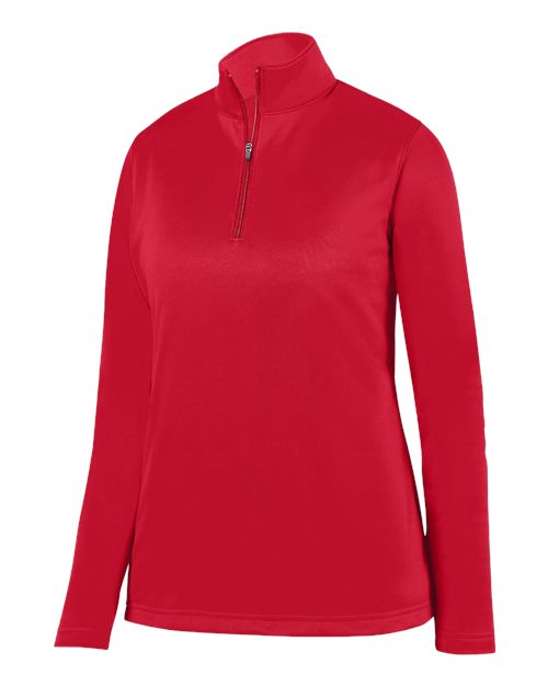 Augusta Sportswear Women's Wicking Fleece Quarter-Zip Pullover 5509