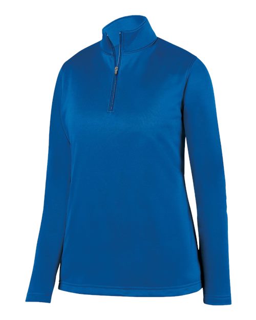 Augusta Sportswear Women's Wicking Fleece Quarter-Zip Pullover 5509
