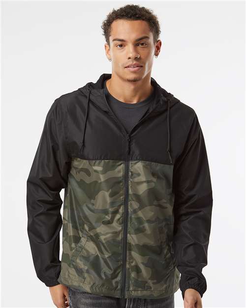Independent Trading Co. Men's Lightweight Windbreaker Full-Zip Jacket EXP54LWZ