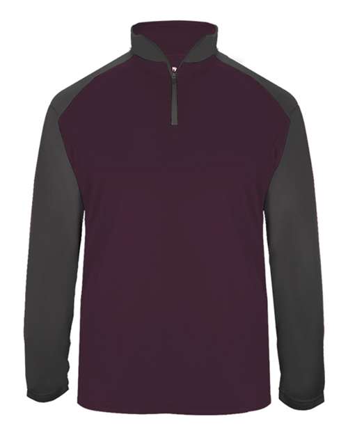Badger Men's Ultimate SoftLock™ Sport Quarter-Zip Pullover 4006