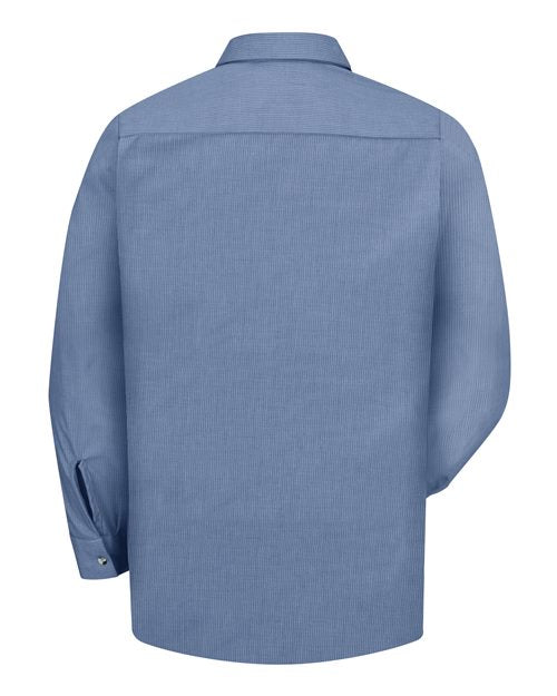 Red Kap Men's Tall Industrial Long Sleeve Work Shirt SP14T