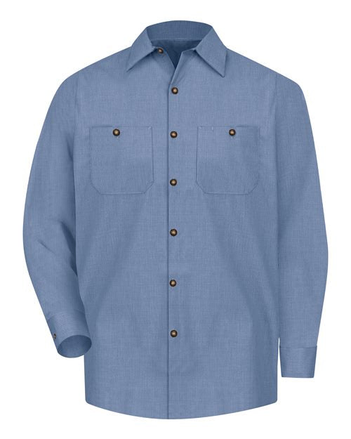 Red Kap Men's Industrial Long Sleeve Work Shirt SP14