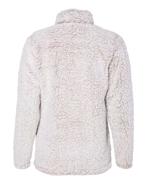 J. America Women’s Epic Sherpa Quarter-Zip Pullover 8451