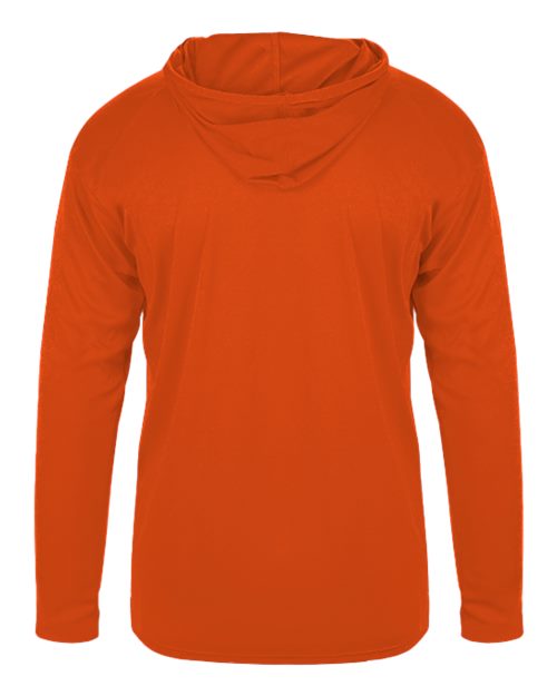 Badger Unisex B-Core Hooded Long Sleeve T-Shirt 4105