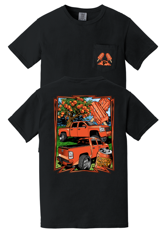Orange Crush Pocket tee