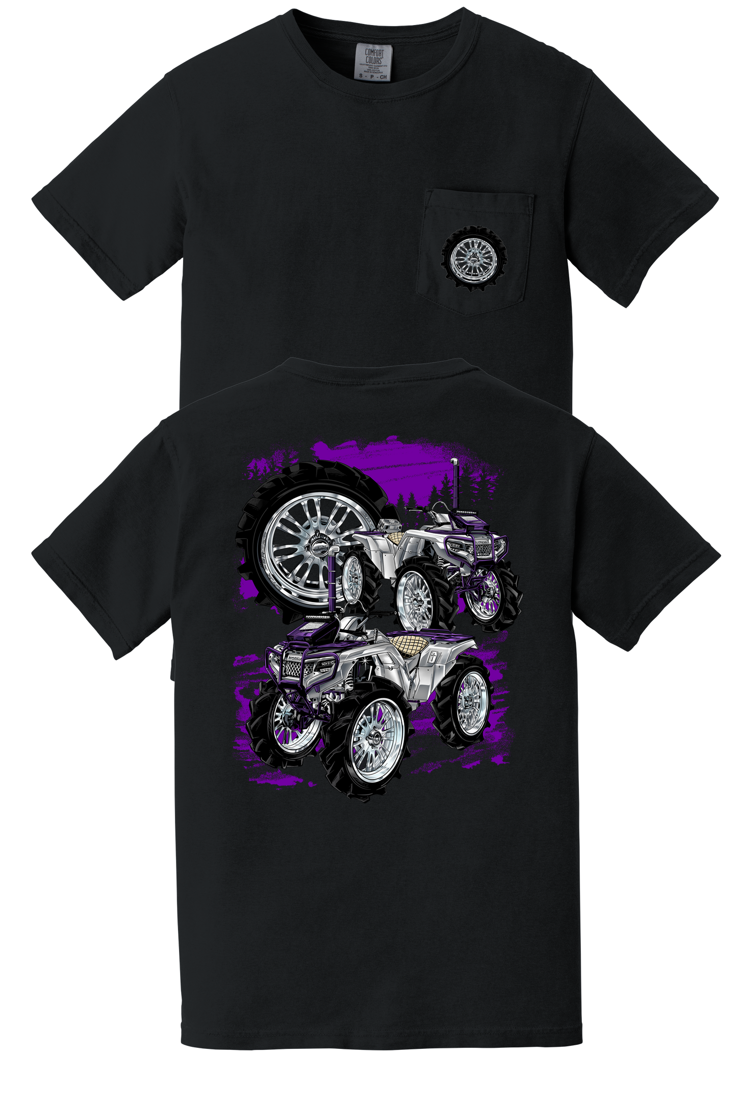 Purple Rain (Rubicon) Tee