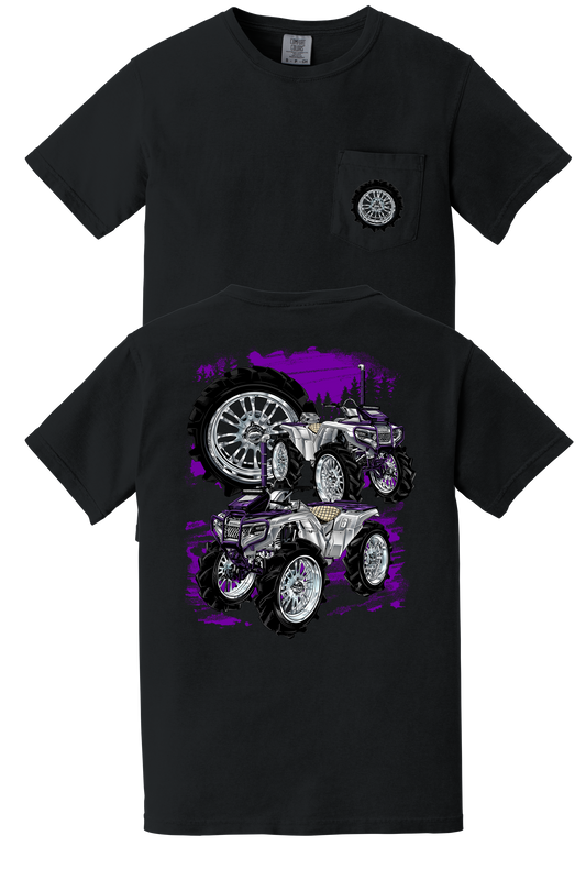 Purple Rain (Rancher) Tee