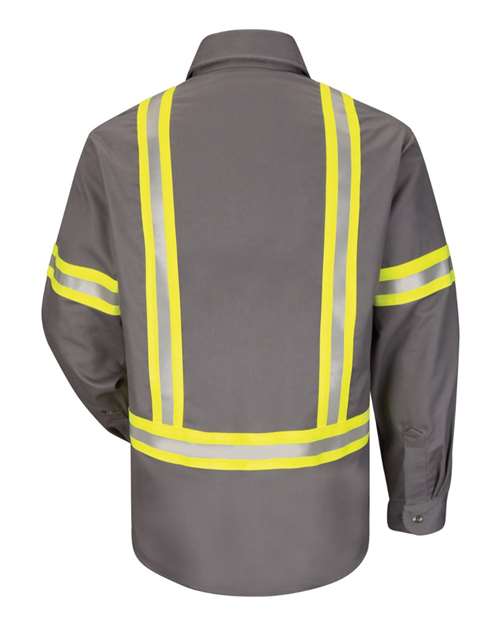 Bulwark Men's Enhanced Visibility Uniform Shirt SLDT