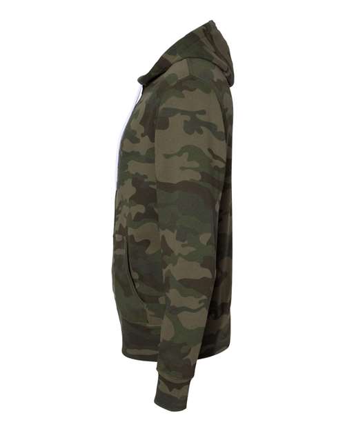 Independent Trading Co. Unisex Lightweight Full-Zip Hooded Sweatshirt AFX90UNZ