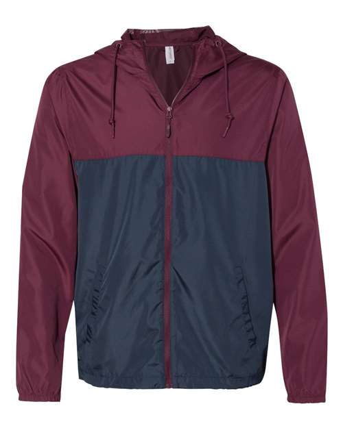 Independent Trading Co. Men's Lightweight Windbreaker Full-Zip Jacket EXP54LWZ