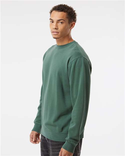 Independent Trading Co. Unisex Midweight Pigment-Dyed Crewneck Sweatshirt PRM3500