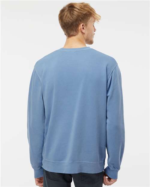 Independent Trading Co. Unisex Midweight Pigment-Dyed Crewneck Sweatshirt PRM3500