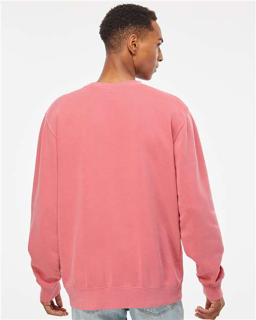 Independent Trading Co. Unisex Midweight Pigment-Dyed Crewneck Sweatshirt PRM3500