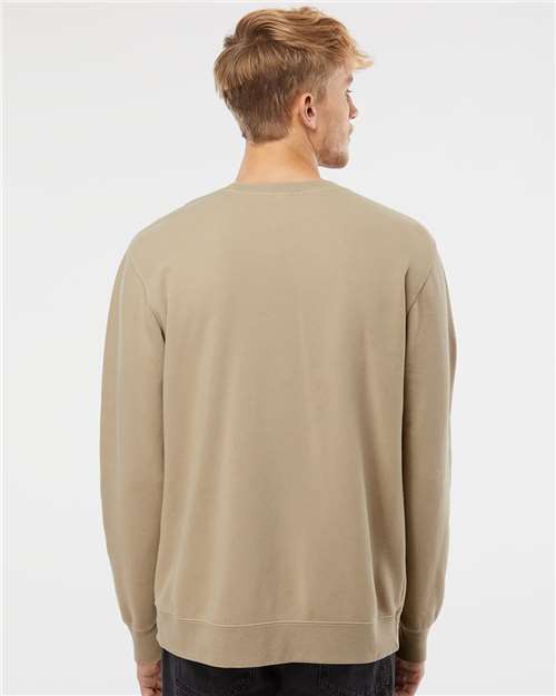 Independent Trading Co. Unisex Midweight Pigment-Dyed Crewneck Sweatshirt PRM3500