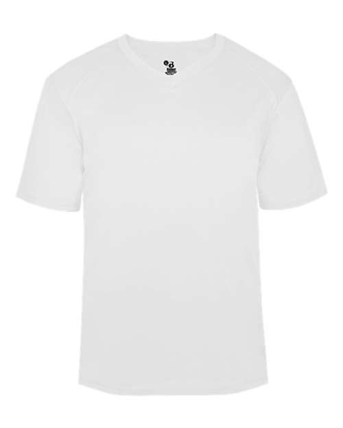 Badger Men's B-Core V-Neck T-Shirt 4124