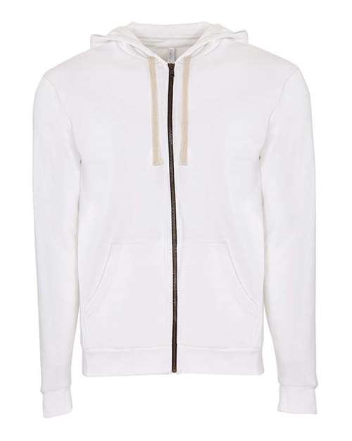 Next Level Unisex Santa Barbara Full-Zip Hooded Sweatshirt 9602