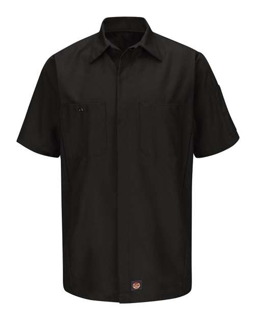 Red Kap Men's Short Sleeve Automotive Crew Shirt SY20