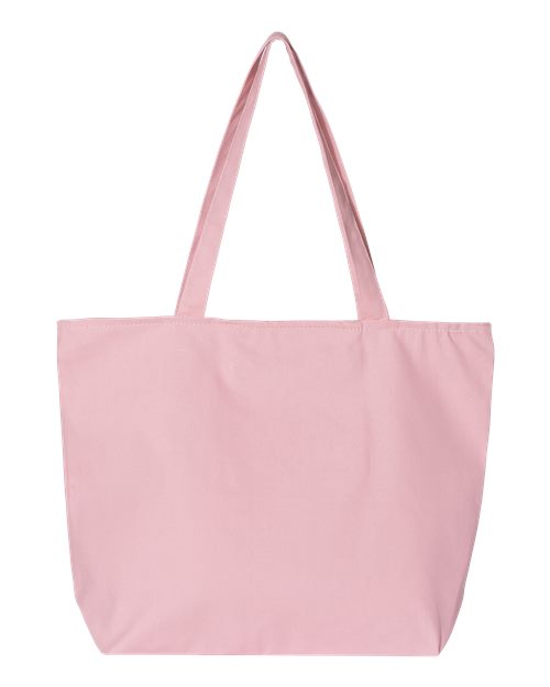 Q-Tees 25L Zippered Tote Q611