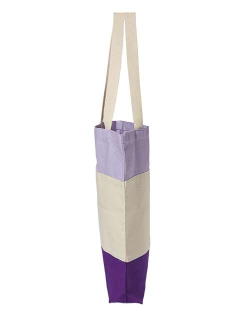 Q-Tees 11L Tri-Color Tote Q125900