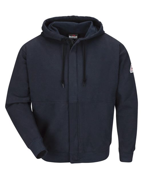 Bulwark Men's Zip-Front Hooded Sweatshirt SEH4