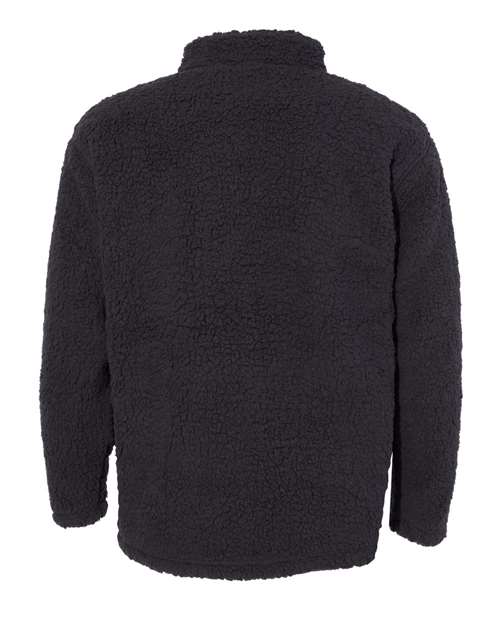 J. America Men's Sherpa Quarter-Zip Pullover 8454
