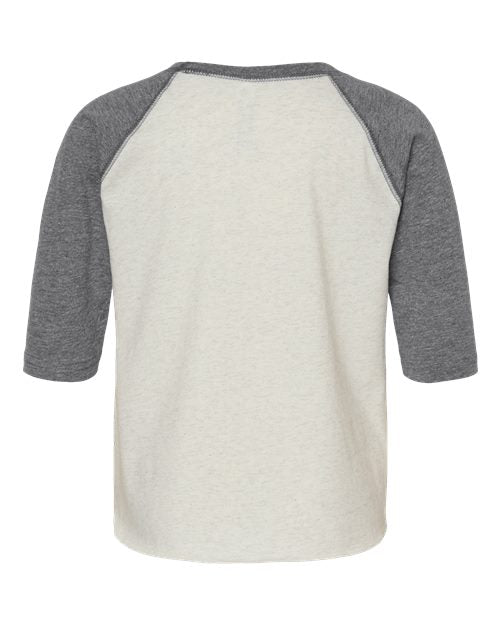 Rabbit Skins Toddler Baseball Fine Jersey Three-Quarter Sleeve Tee 3330