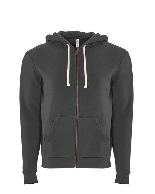 Next Level Unisex Santa Barbara Full-Zip Hooded Sweatshirt 9602