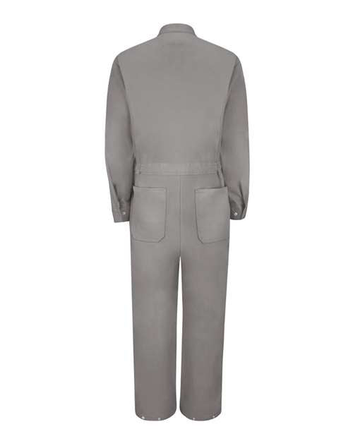 Red Kap Men's Tall Zip-Front Cotton Coverall CC18T