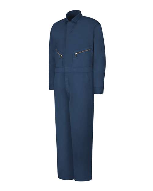Red Kap Men's Tall Zip-Front Cotton Coverall CC18T