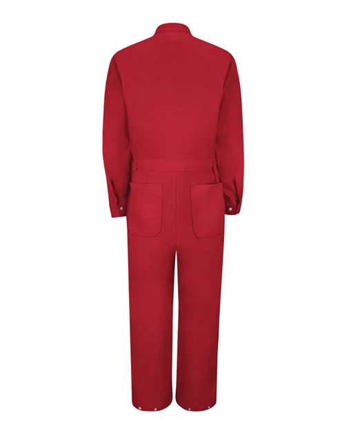 Red Kap Men's Tall Zip-Front Cotton Coverall CC18T