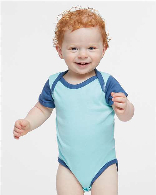 Rabbit Skins Infant Baby Rib Bodysuit 4400