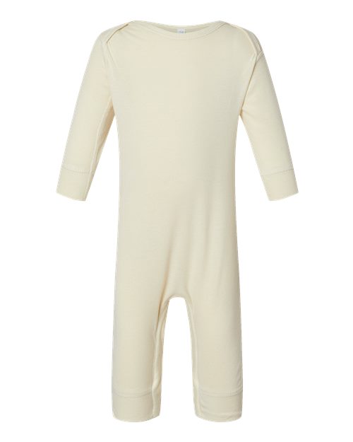 Rabbit Skins Infant Long Legged Baby Rib Bodysuit 4412