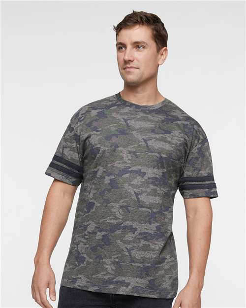 LAT Unisex Football Fine Jersey Tee 6937